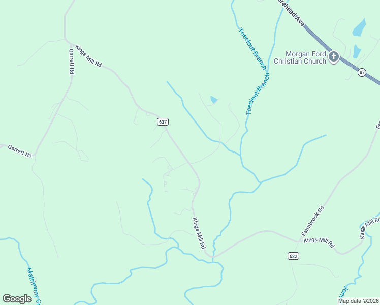 map of restaurants, bars, coffee shops, grocery stores, and more near 75 Sugar Run Road in Ridgeway
