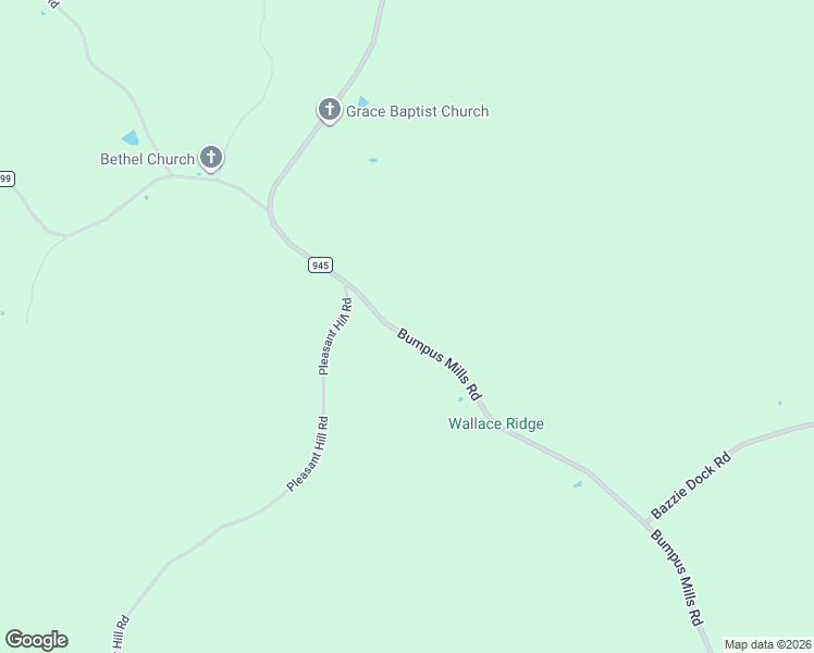 map of restaurants, bars, coffee shops, grocery stores, and more near 1132 Bumpus Mills Road in Dover