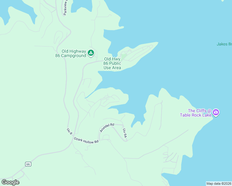map of restaurants, bars, coffee shops, grocery stores, and more near 501 Faith Road in Blue Eye