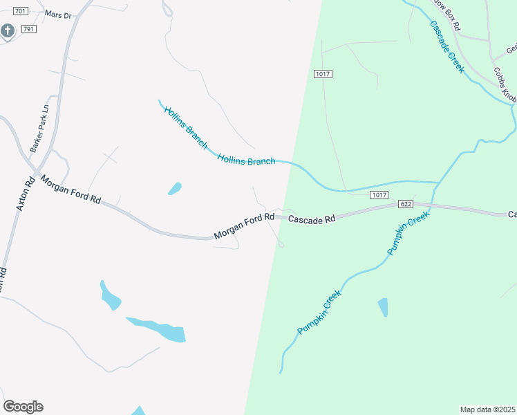 map of restaurants, bars, coffee shops, grocery stores, and more near 8472 Cascade Road in Axton