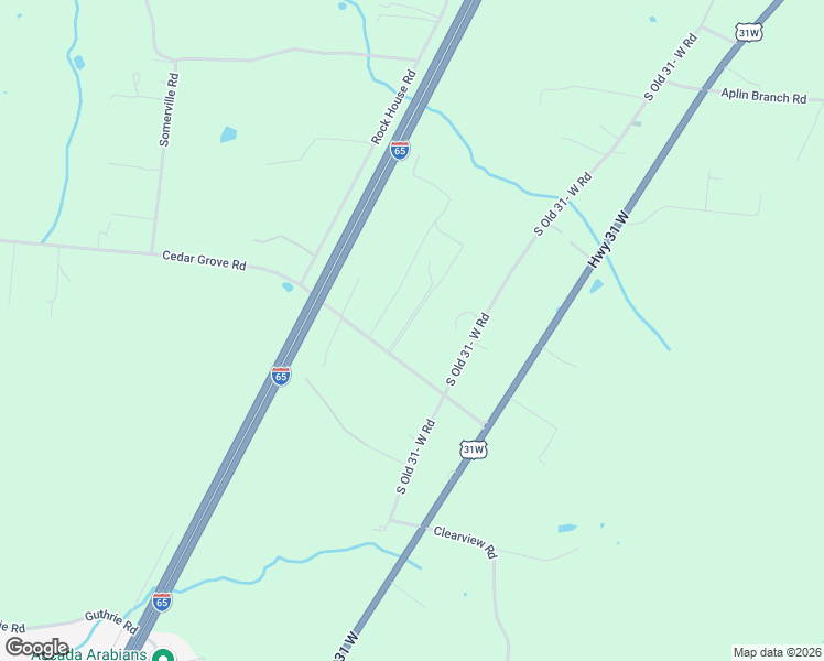 map of restaurants, bars, coffee shops, grocery stores, and more near 4635 Old US Highway 31W in Cottontown