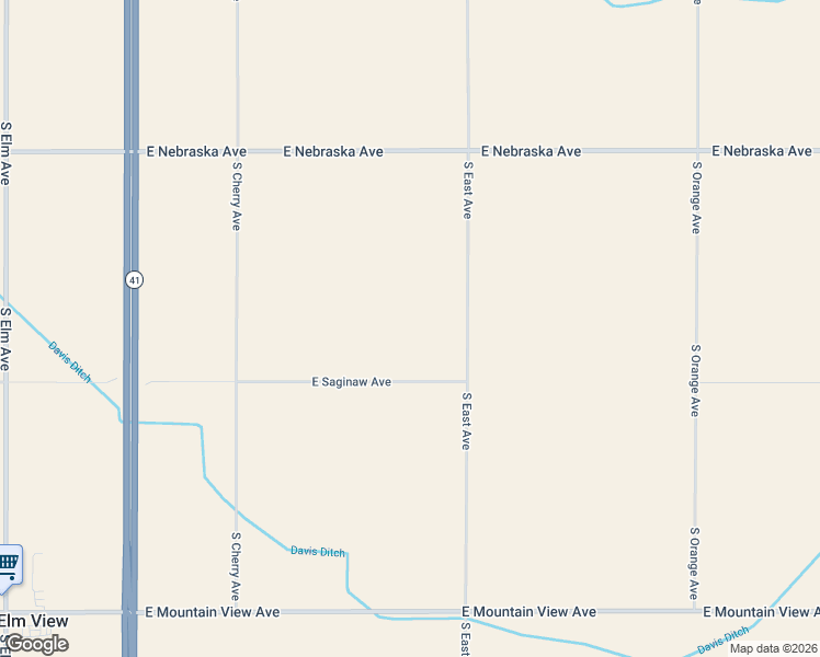 map of restaurants, bars, coffee shops, grocery stores, and more near 12439 South East Avenue in Fresno