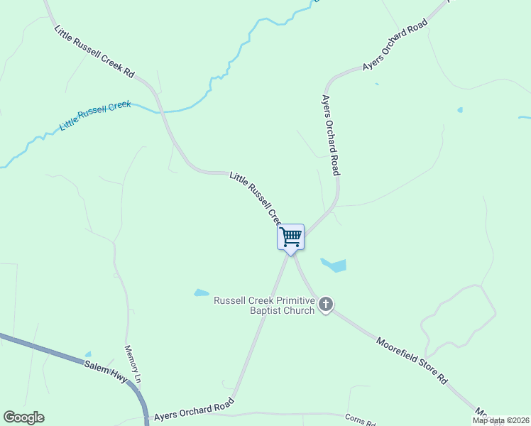 map of restaurants, bars, coffee shops, grocery stores, and more near 344 Ayers Orchard Road in Stuart