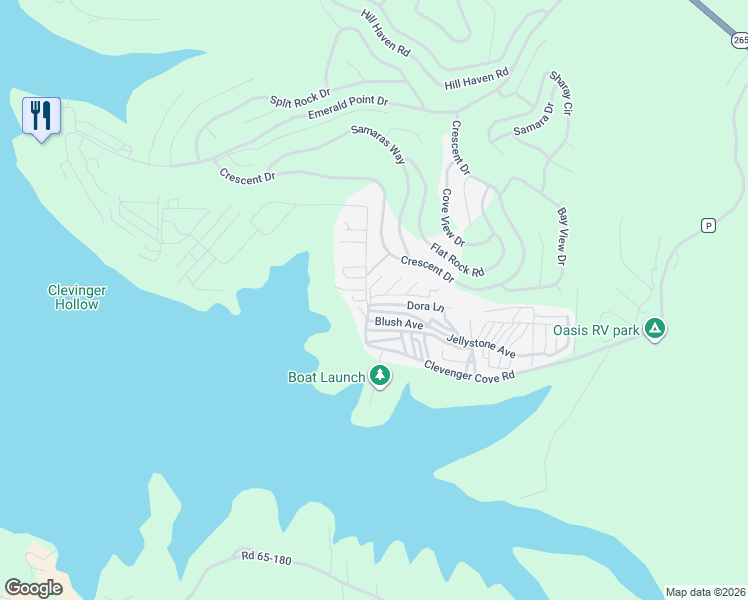 map of restaurants, bars, coffee shops, grocery stores, and more near 120 Jellystone Avenue in Hollister