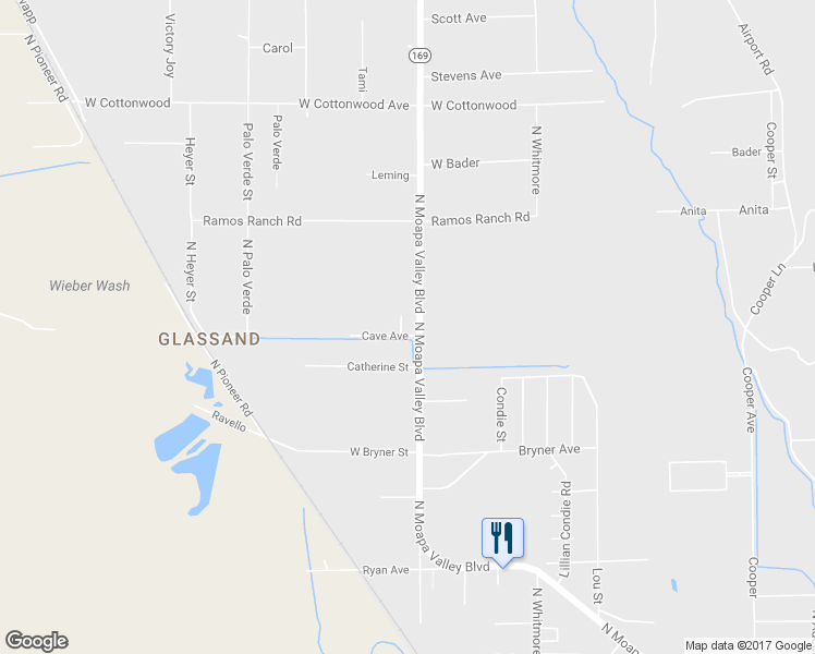 map of restaurants, bars, coffee shops, grocery stores, and more near 935 North Moapa Valley Boulevard in Moapa Valley