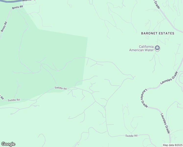 map of restaurants, bars, coffee shops, grocery stores, and more near 25548 Paseo De Cumbre in Monterey