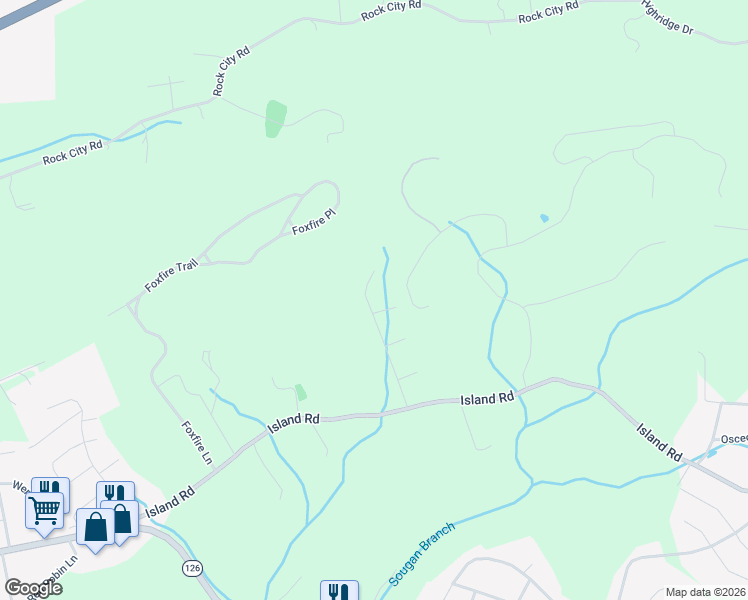 map of restaurants, bars, coffee shops, grocery stores, and more near 300 Jade Ct in Kingsport