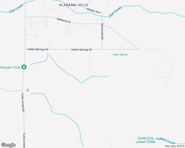 map of restaurants, bars, coffee shops, grocery stores, and more near 1064 Hunter Road in Lone Pine