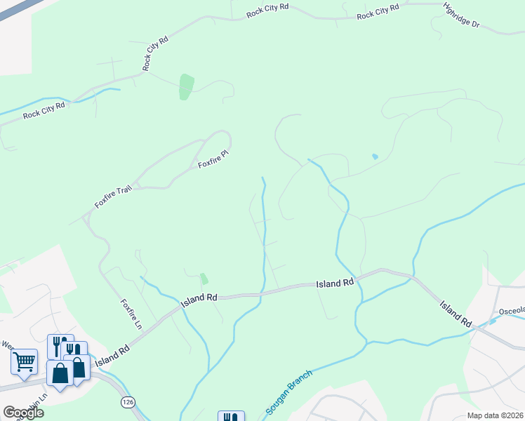 map of restaurants, bars, coffee shops, grocery stores, and more near 300 Jade Court in Kingsport