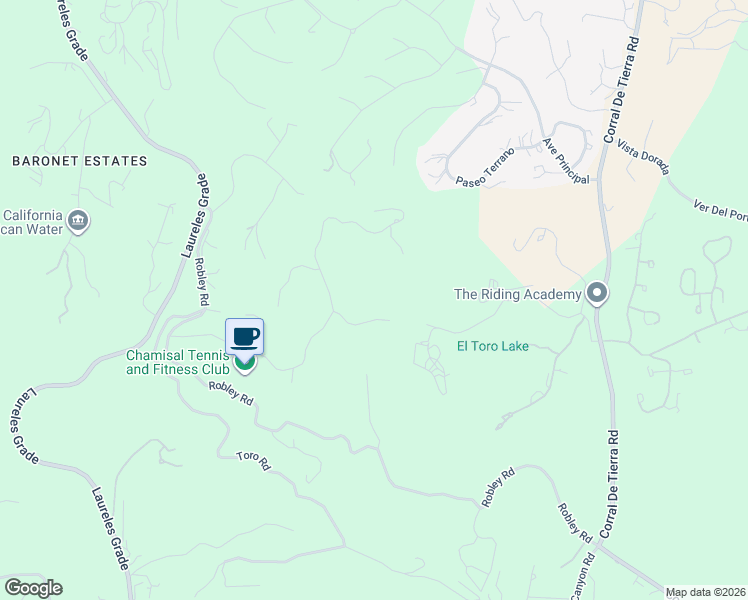 map of restaurants, bars, coffee shops, grocery stores, and more near 13203 Corte De Chamisal in Salinas
