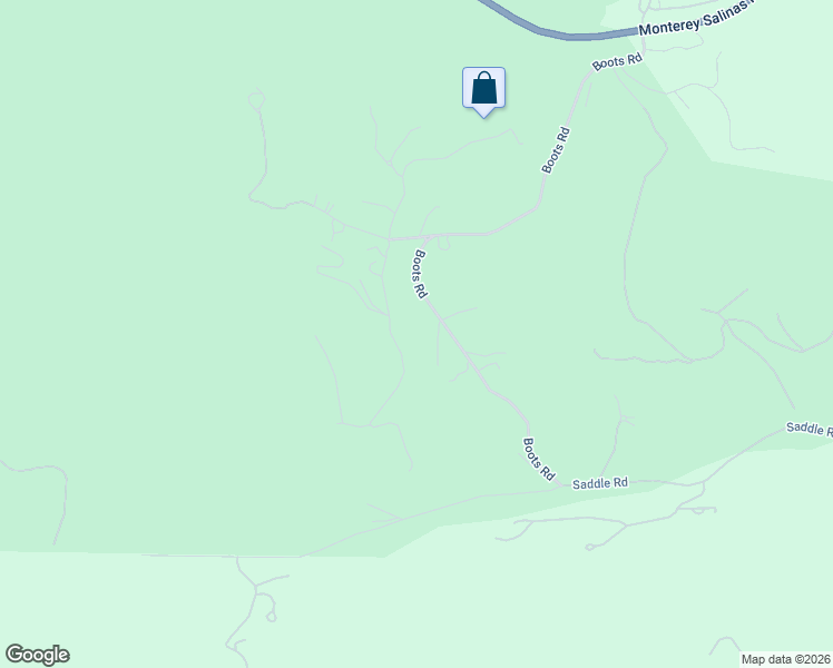 map of restaurants, bars, coffee shops, grocery stores, and more near 25440 Boots Road in Monterey