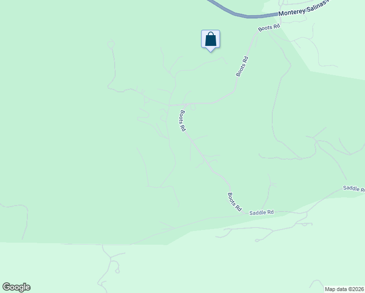 map of restaurants, bars, coffee shops, grocery stores, and more near 25440 Boots Road in Monterey