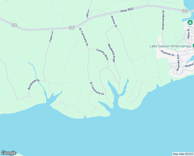 map of restaurants, bars, coffee shops, grocery stores, and more near 909 Saint Tammany Drive in Bracey