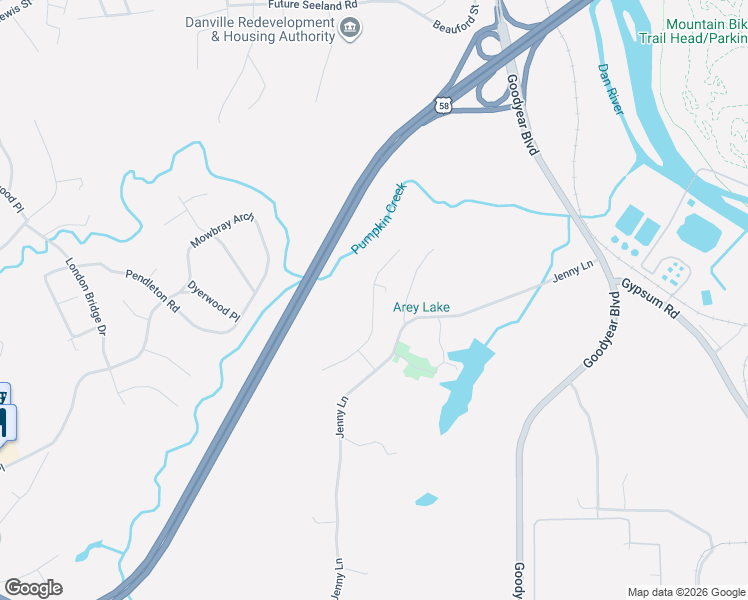 map of restaurants, bars, coffee shops, grocery stores, and more near 162 Jenny Lane in Danville