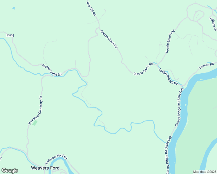 map of restaurants, bars, coffee shops, grocery stores, and more near 2760 Grassy Creek Road in Grassy Creek