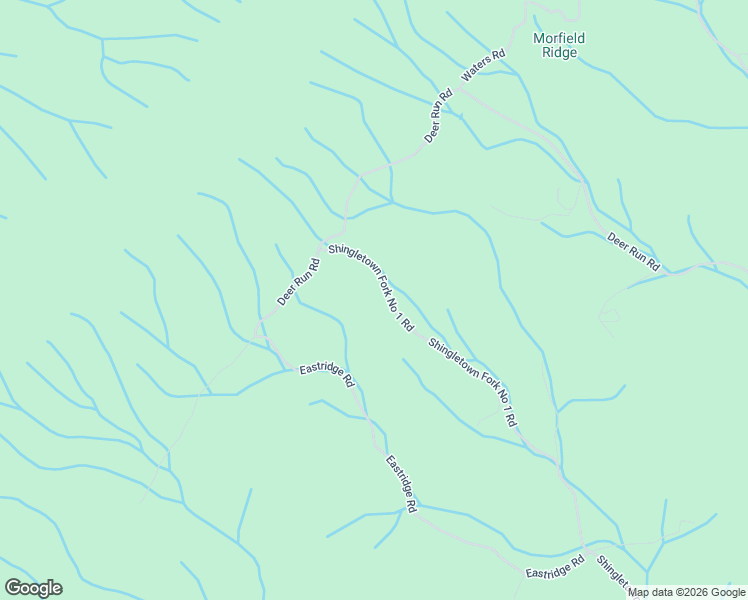 map of restaurants, bars, coffee shops, grocery stores, and more near 1887 Shingletown Rd in Mountain City