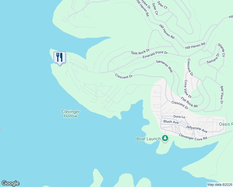 map of restaurants, bars, coffee shops, grocery stores, and more near Martin Rd in Hollister