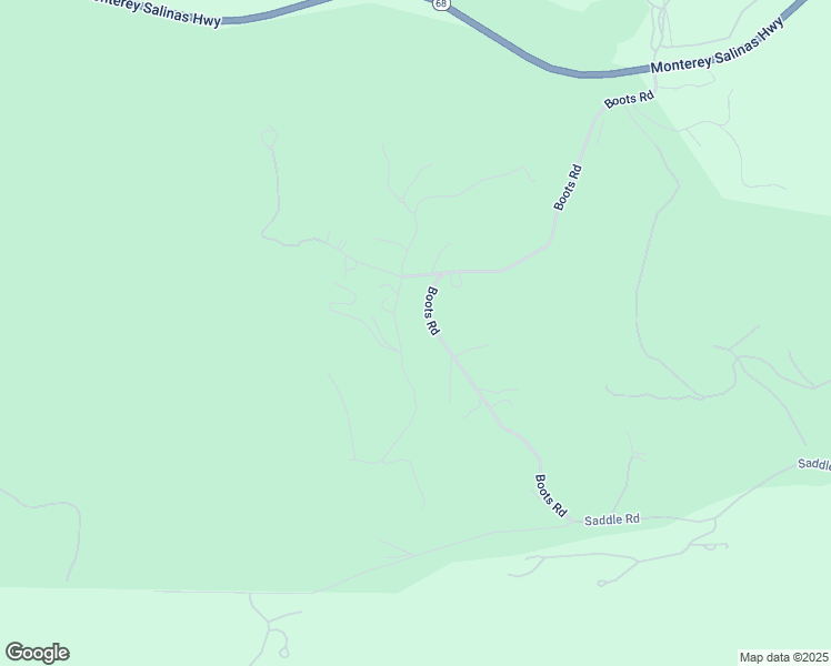 map of restaurants, bars, coffee shops, grocery stores, and more near 25380 Boots Road in Monterey