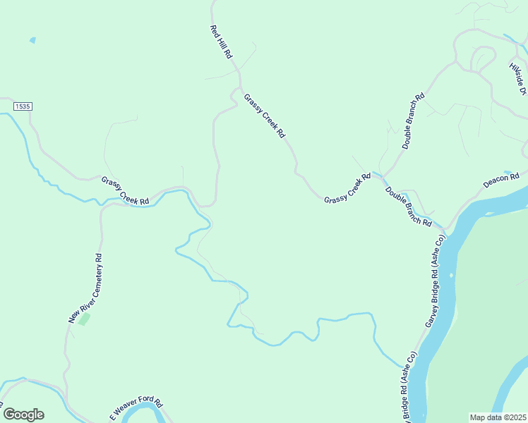 map of restaurants, bars, coffee shops, grocery stores, and more near 2760 Grassy Creek Road in Grassy Creek