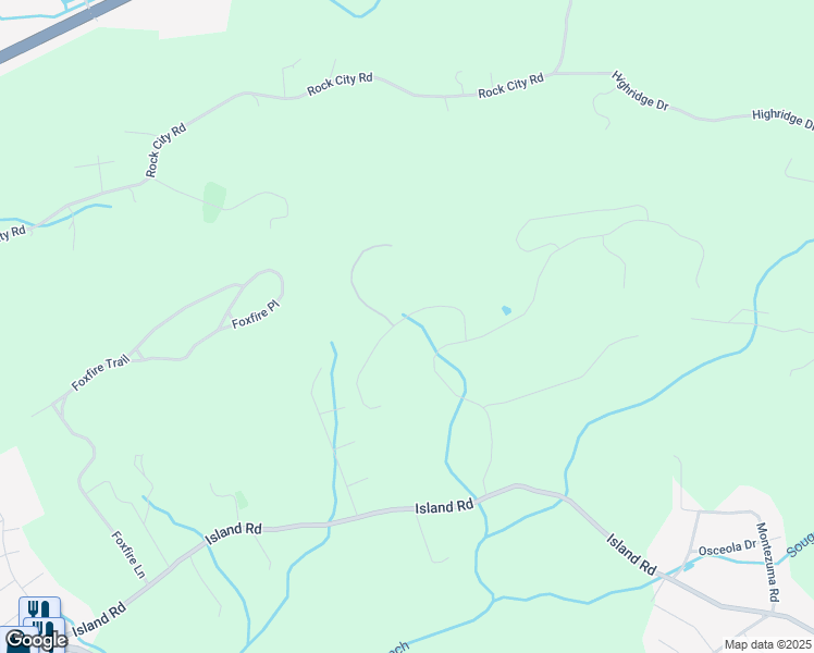map of restaurants, bars, coffee shops, grocery stores, and more near 233 Old Island Trail in Kingsport