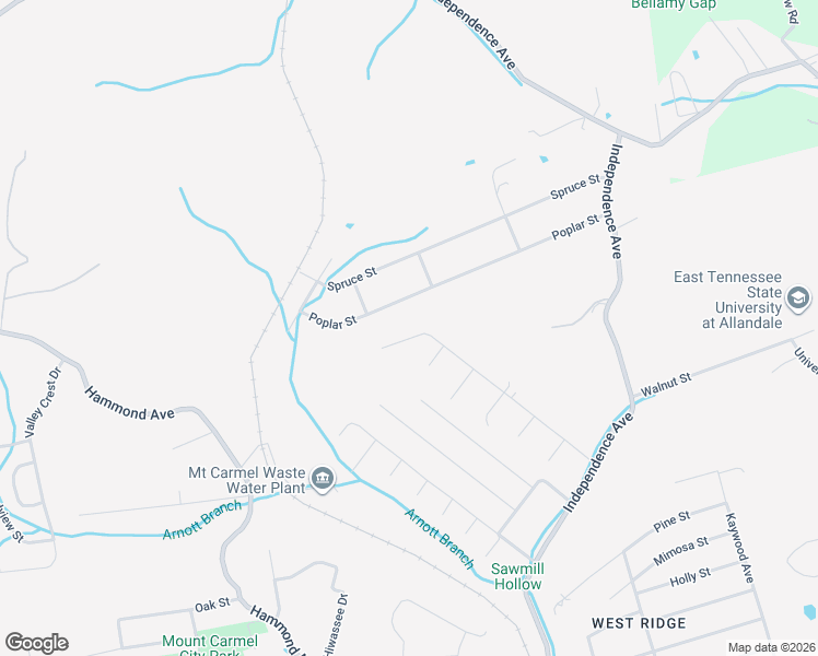 map of restaurants, bars, coffee shops, grocery stores, and more near 818 7 Oaks Drive in Mount Carmel