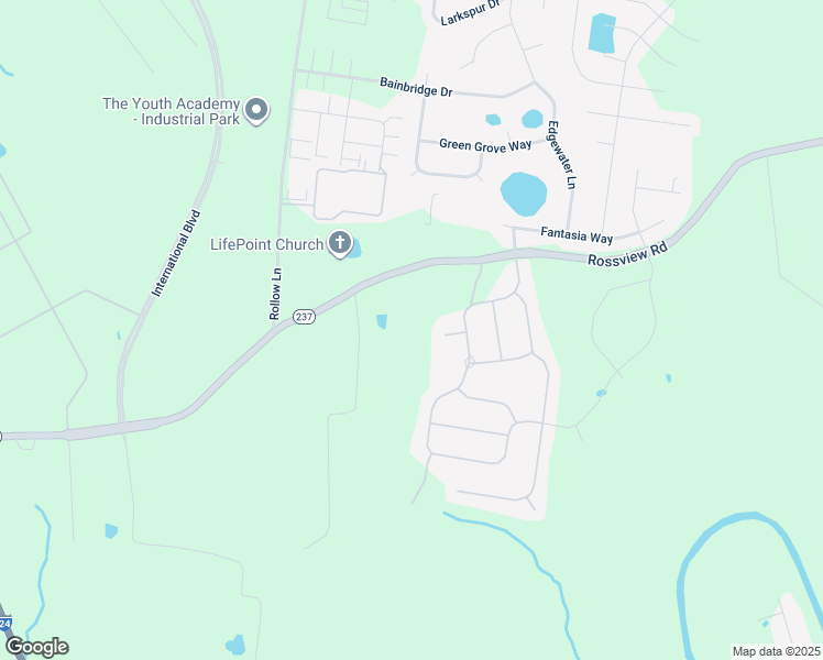 map of restaurants, bars, coffee shops, grocery stores, and more near 1880 Rossview Road in Clarksville
