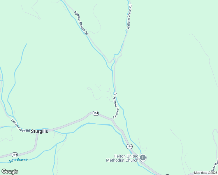 map of restaurants, bars, coffee shops, grocery stores, and more near 369 Spencer Branch Road in Lansing