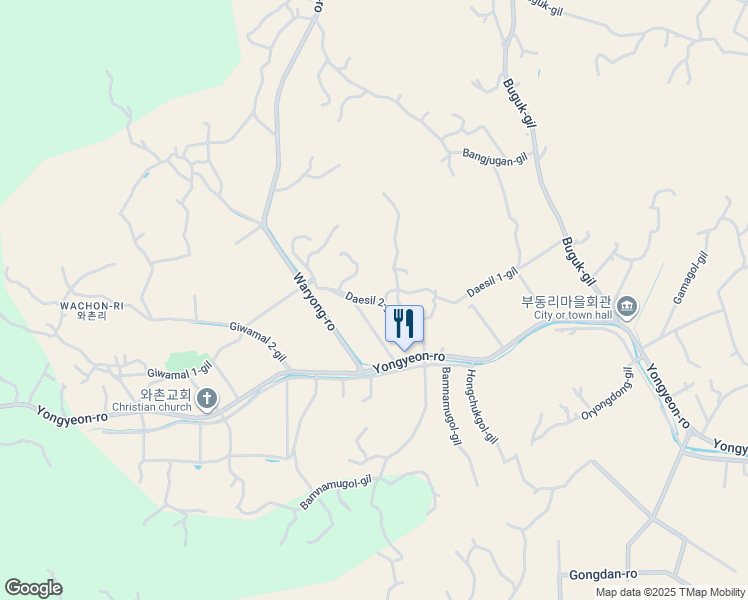 map of restaurants, bars, coffee shops, grocery stores, and more near in Sejong-si