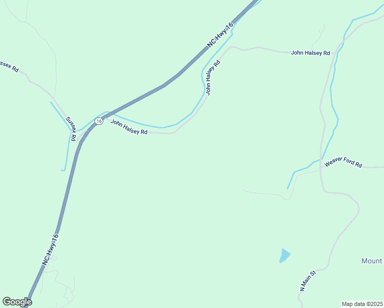 map of restaurants, bars, coffee shops, grocery stores, and more near 476 John Halsey Road in Grassy Creek