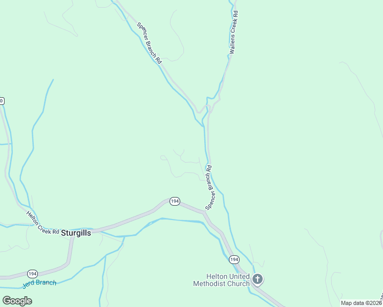 map of restaurants, bars, coffee shops, grocery stores, and more near 369 Spencer Branch Road in Lansing