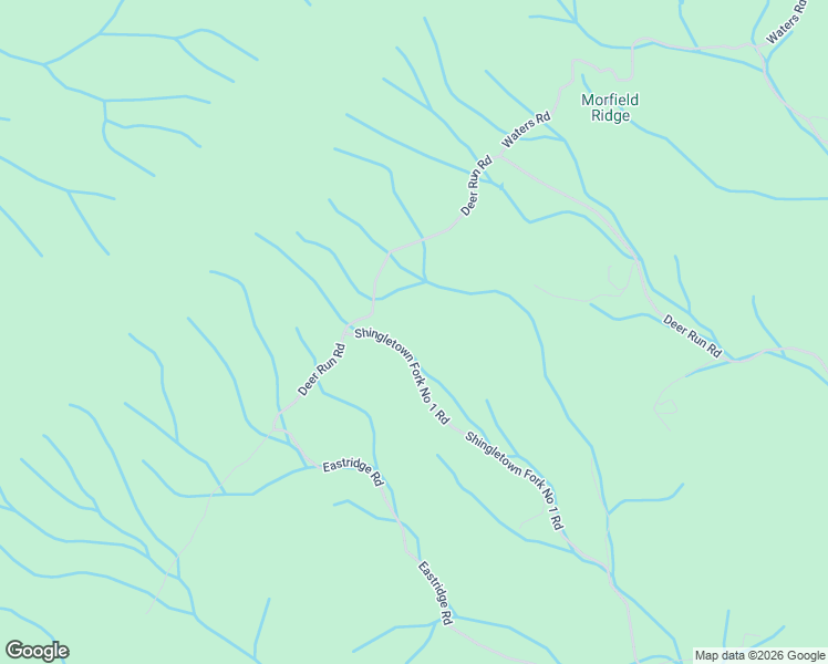 map of restaurants, bars, coffee shops, grocery stores, and more near 2028 Shingletown Road in Mountain City