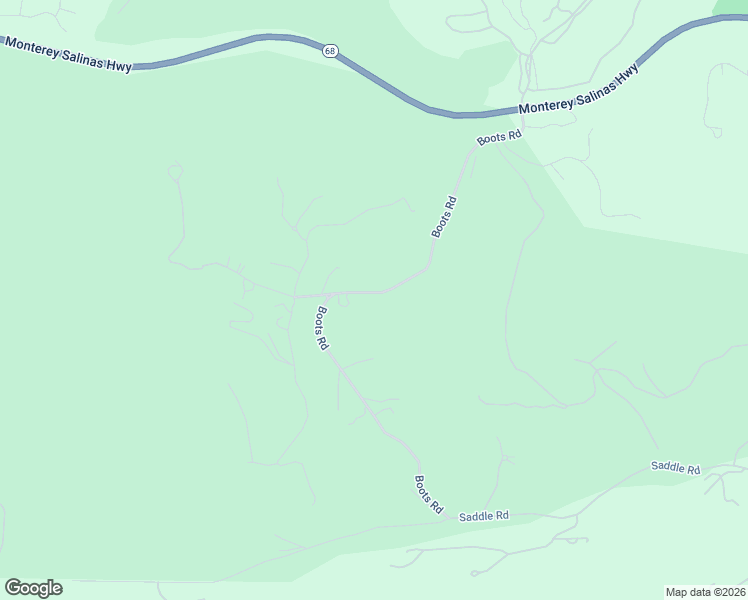 map of restaurants, bars, coffee shops, grocery stores, and more near 25425 Boots Road in Monterey