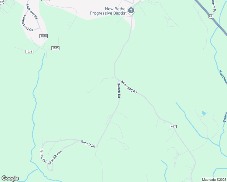 map of restaurants, bars, coffee shops, grocery stores, and more near 116 Garrett Road in Ridgeway