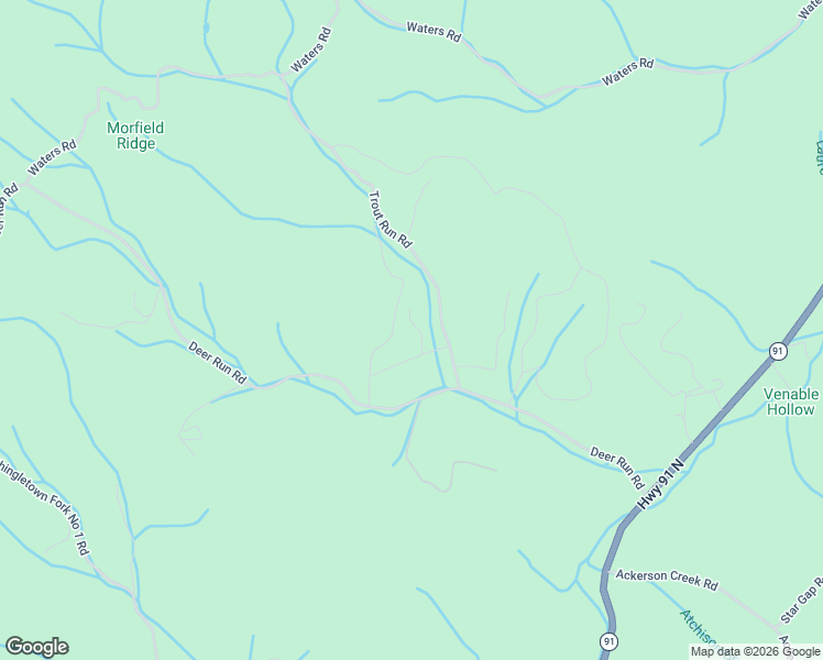 map of restaurants, bars, coffee shops, grocery stores, and more near 178 Hoot Owl Ridge Road in Mountain City