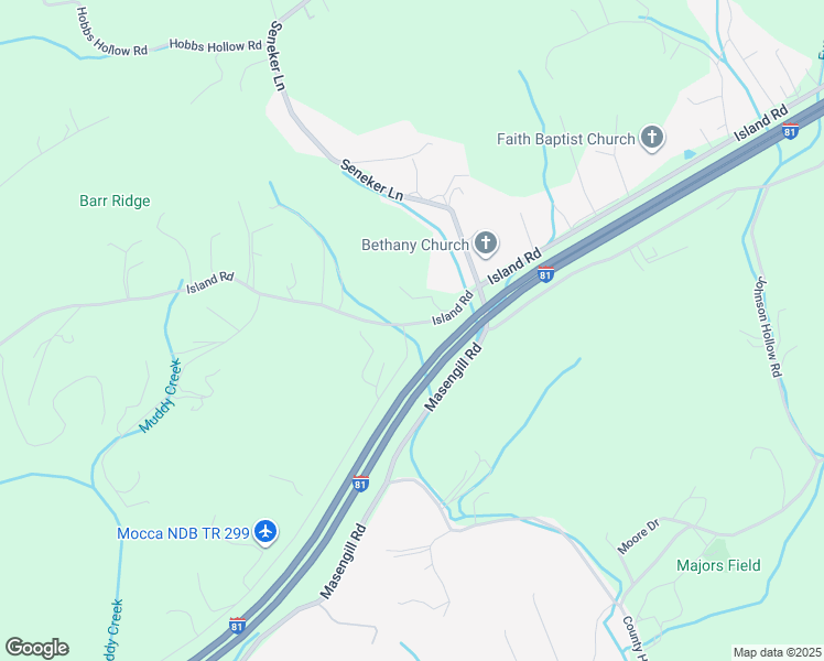 map of restaurants, bars, coffee shops, grocery stores, and more near 3531-3569 Island Rd in Blountville