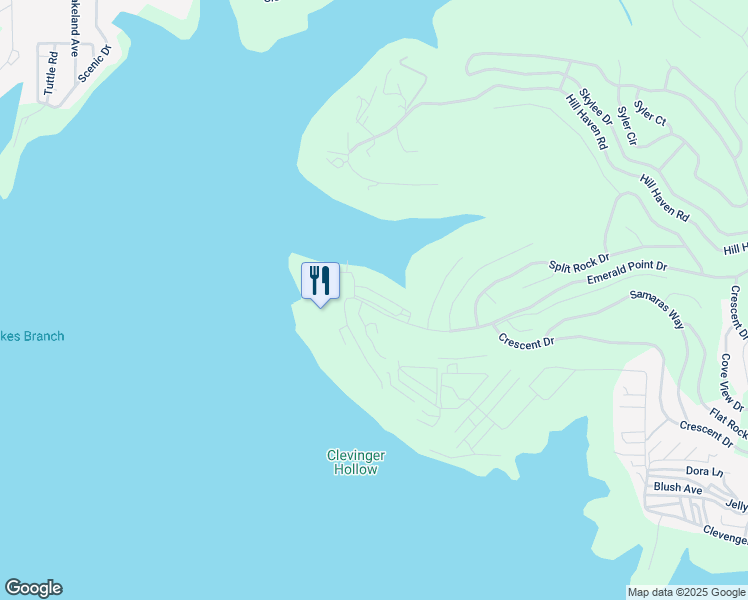 map of restaurants, bars, coffee shops, grocery stores, and more near 155 Upper Emerald Bay Circle in Hollister