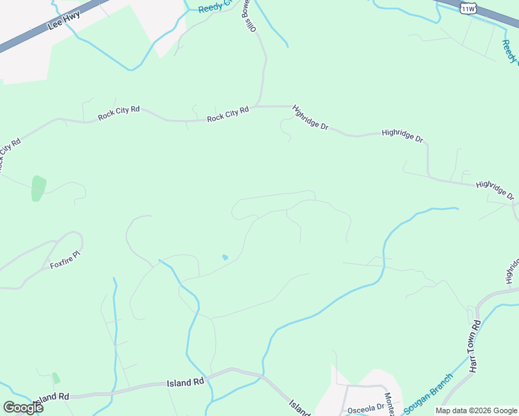 map of restaurants, bars, coffee shops, grocery stores, and more near 318 Golf Ridge Drive in Kingsport