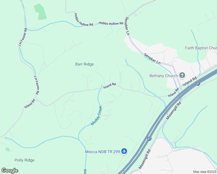 map of restaurants, bars, coffee shops, grocery stores, and more near 3330 Island Road in Blountville