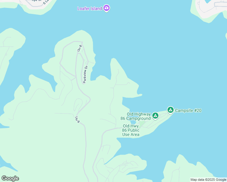 map of restaurants, bars, coffee shops, grocery stores, and more near 325 Sisters Road in Blue Eye