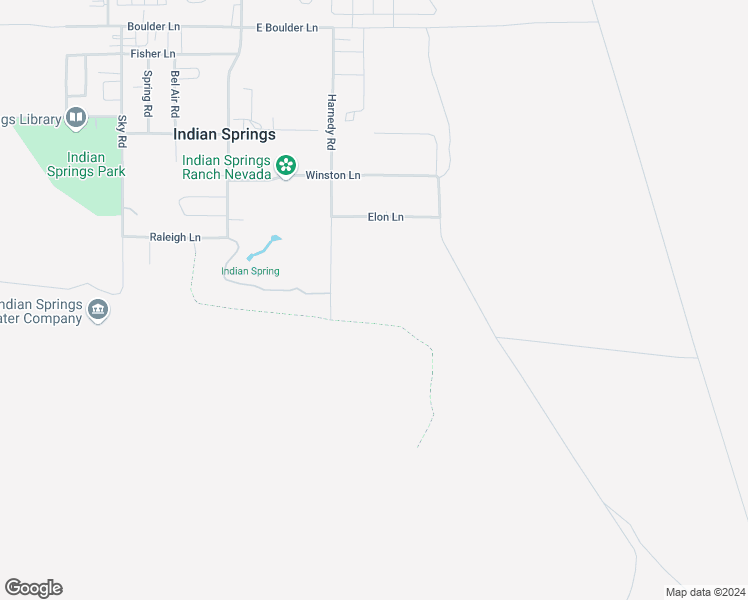 map of restaurants, bars, coffee shops, grocery stores, and more near in Indian Springs