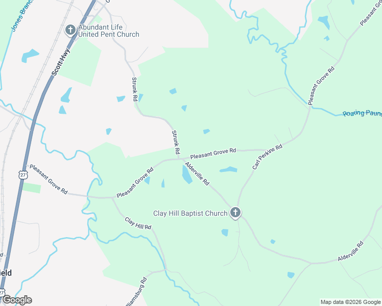 map of restaurants, bars, coffee shops, grocery stores, and more near 987 Pleasant Grove Road in Winfield