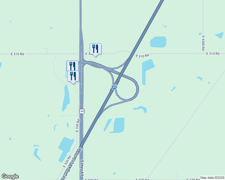 map of restaurants, bars, coffee shops, grocery stores, and more near in Big Cabin