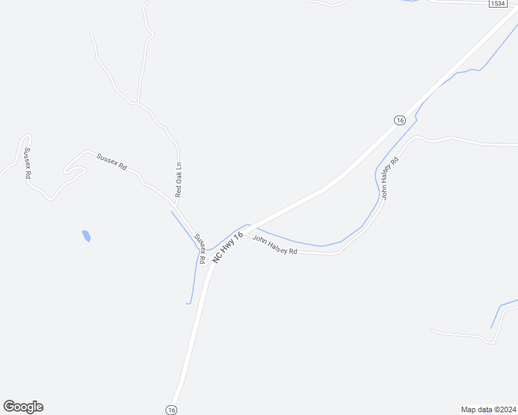 map of restaurants, bars, coffee shops, grocery stores, and more near Healing Springs Road East in Ashe County