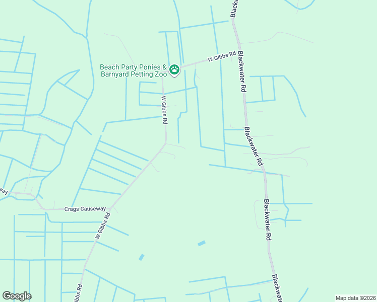 map of restaurants, bars, coffee shops, grocery stores, and more near 2897 West Gibbs Road in Virginia Beach