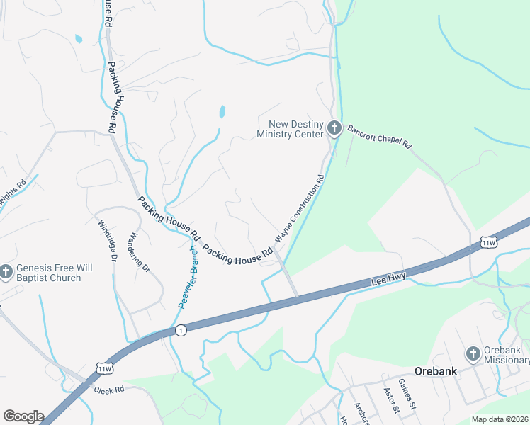 map of restaurants, bars, coffee shops, grocery stores, and more near 640 Wide Oak Pvt Drive in Kingsport