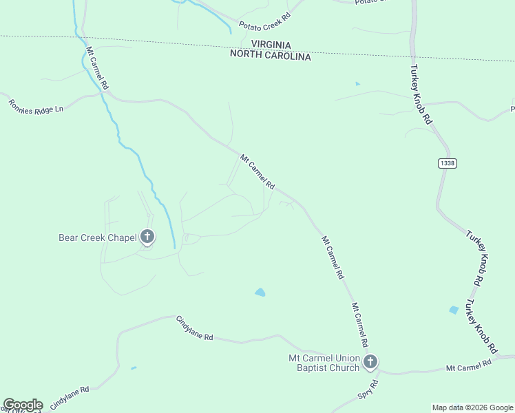 map of restaurants, bars, coffee shops, grocery stores, and more near 1 Bear Creek Lane in Sparta