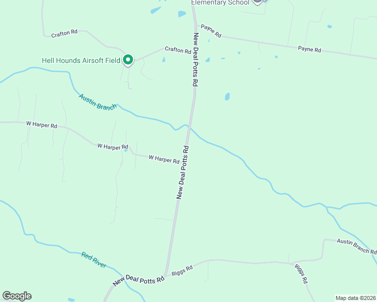 map of restaurants, bars, coffee shops, grocery stores, and more near 1502 New Deal Potts Road in Portland