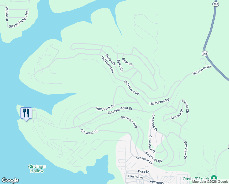 map of restaurants, bars, coffee shops, grocery stores, and more near 140 Eagle Crest Cir in Hollister