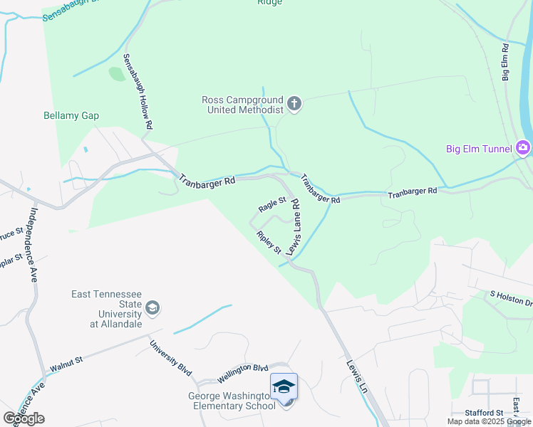 map of restaurants, bars, coffee shops, grocery stores, and more near 159 Ripley St in Church Hill