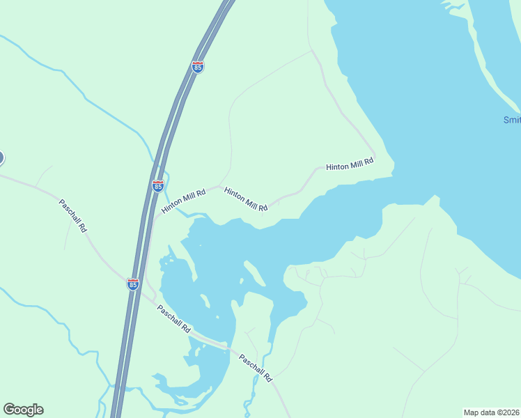 map of restaurants, bars, coffee shops, grocery stores, and more near 688 Hinton Mill Road in Boydton